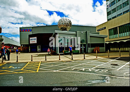 Thornaby Town Centre, Thornaby, Cleveland Stock Photo