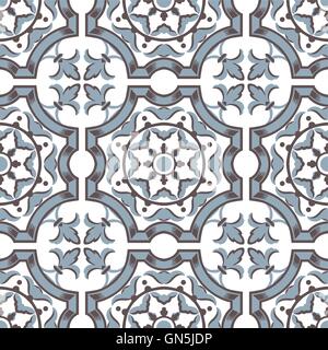 Colourful ornament tiles Stock Vector