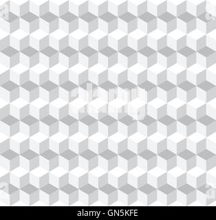 Cubic Seamless Pattern Background Stock Vector