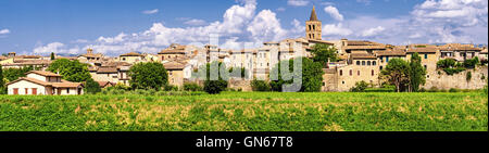 Bevagna (Umbria) high definition panoramic Stock Photo