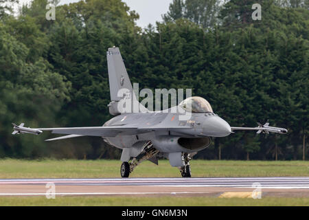 Royal Netherlands Air Force (Koninklijke Luchtmacht) General Dynamics F-16AM Fighter Aircraft. Stock Photo
