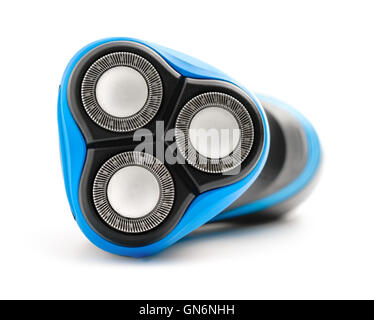 Electric shaver on white background, isolated Stock Photo