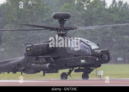 Royal Army Air Corps Westland WAH-64D Apache attack helicopter Stock Photo