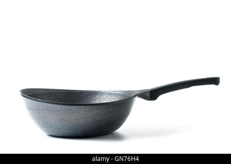 frying pan isolated on white background Stock Photo