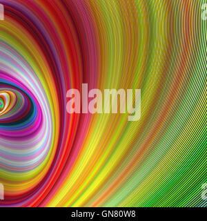 Vivid galaxy  - abstract computer generated art Stock Vector