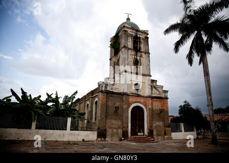 Old church in Vinales, Cuba Stock Photo