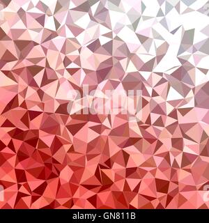Red irregular triangle mosaic background design Stock Vector