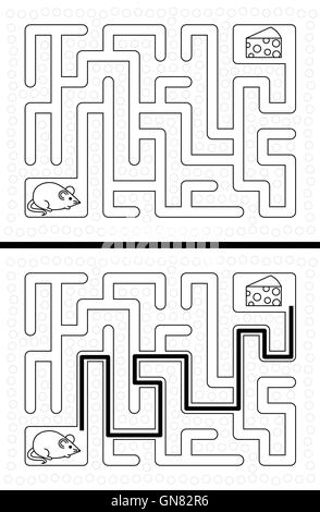 easy mouse maze