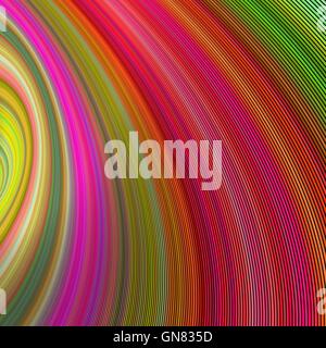 Hot curves  - abstract art background Stock Vector