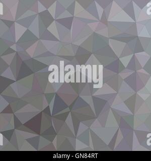 Grey irregular triangle mosaic background design Stock Vector