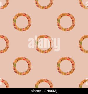 Abstract geometric seamless pattern for background or wrapping paper Stock Vector