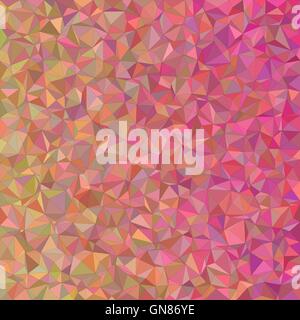Irregular triangle mosaic vector background design Stock Vector