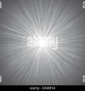 Radial Speed Lines Graphic Effects Background Grey 01 Stock Vector