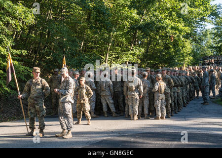 Cadet Formation At Camp Buckner, United States Military Academy, West ...