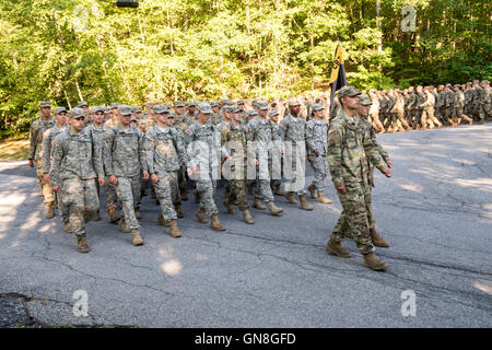 Cadet Formation At Camp Buckner, United States Military Academy, West ...