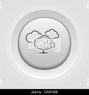 Cloud Services Icon Stock Vector