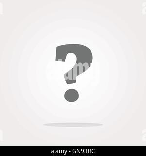 vector Question mark icon web button. Web Icon Art. Graphic Icon Drawing Stock Vector