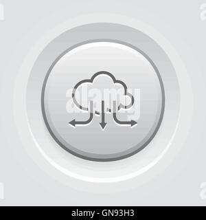 Accelerate Your Cloud Icon. Business Concept Stock Vector