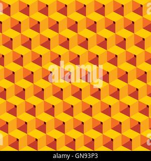creative holo block pattern background Stock Vector