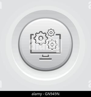 Data Management Icon Stock Vector