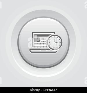 Time Management Icon Stock Vector