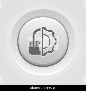 Security Settings Icon Stock Vector