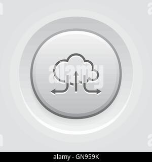 Accelerate Your Cloud Icon. Business Concept Stock Vector