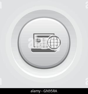 Global Business Icon Stock Vector