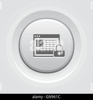 Online Security Icon Stock Vector