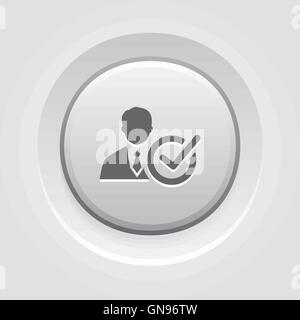 Recruitment Icon. Business Concept Stock Vector