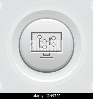 Mind Map Icon. Business Concept Stock Vector