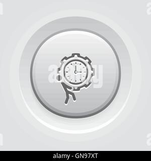 Efficiency Management Icon Stock Vector