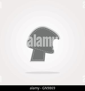 vector abstract design elements - icon or button. Web Icon Art. Graphic Icon Drawing Stock Vector
