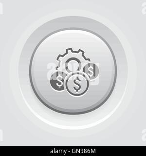 Costs Optimization Icon Stock Vector