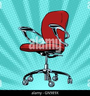 Modern vector office chair graphic Stock Vector