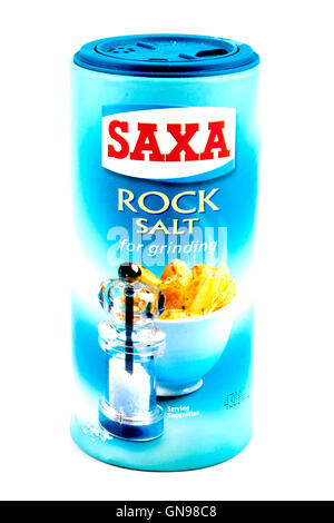 Saxa So Low salt, so low salt, Saxa, less salt, less sodium, salt, sodium,  less, low, lo, White background, copy space, isolated, product, Saxa brand  Stock Photo - Alamy