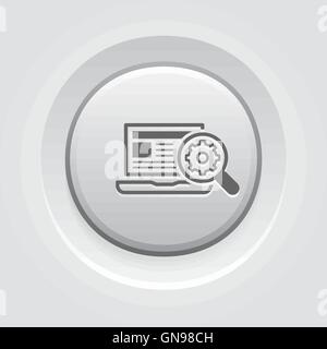 Search Optimization Icon Stock Vector