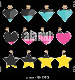 Potion Bottle Design 2 Stock Vector