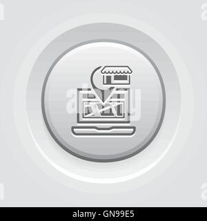 Store Location Icon Stock Vector