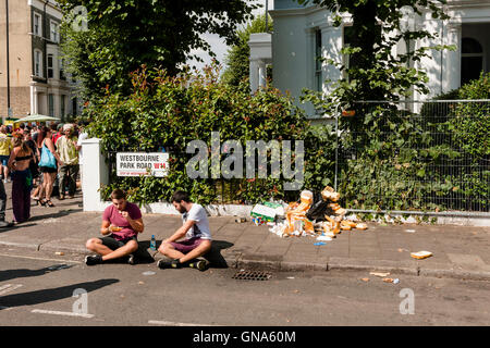 London, UK. 29th Aug, 2016. Celebrations at the Notting Hill Carnival in London on the 29th of August 2016. © Tom Arne Hanslien/ Stock Photo