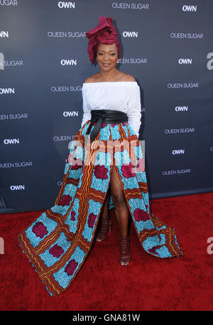 Burbank, CA, USA. 29th Aug, 2016. 29 August 2016 - Burbank, California. Tina Lifford. Premiere of OWN's ''Queen Sugar'' held at Warner Bros. Studio Lot. Photo Credit: Birdie Thompson/AdMedia Credit:  Birdie Thompson/AdMedia/ZUMA Wire/Alamy Live News Stock Photo