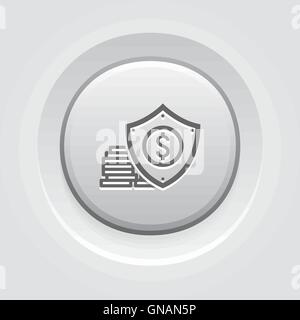 Money Protection Icon Stock Vector