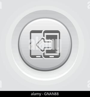 Data Transfer Icon Stock Vector