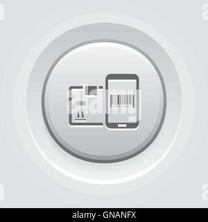 Mobile Tracking Services Icon Stock Vector