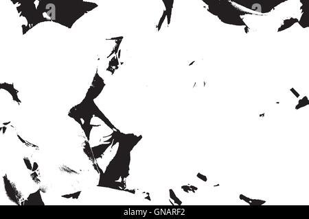 black and white texture pattern vector illustration Stock Vector