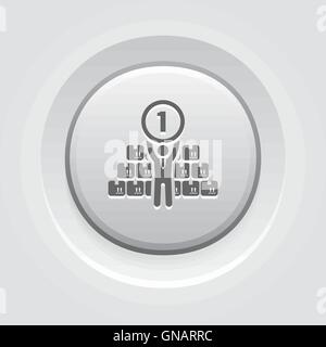 Market Leader Icon. Business Concept Stock Vector