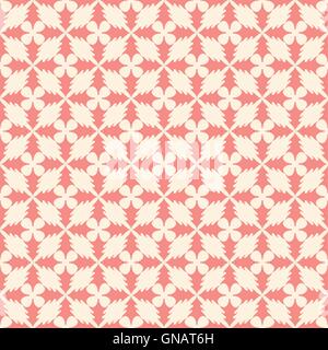 creative retro Christmas tree pattern design vector Stock Vector