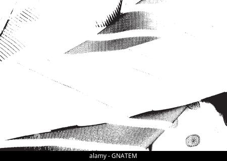 black and white texture pattern vector illustration Stock Vector