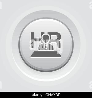Recruitment Icon Concept Stock Vector