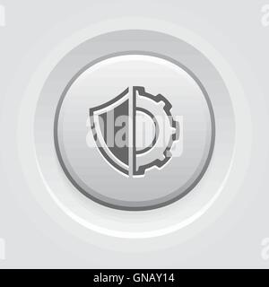 Security Settings Icon Stock Vector